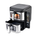 Freidora de Aire Doble MIRATI MFD11 11L - Panel Digital, 1800W, 2 Canastas
