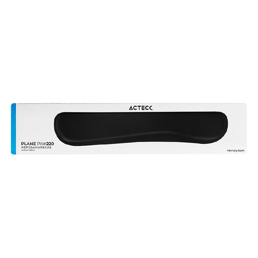 Mousepad Acteck Cushy Prime MG200 - Reposamuñecas Memory Foam Ergonómico