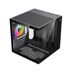 Gabinete Gamer Balam Rush Tank Glow Mini - Mini Torre ARGB 120mm