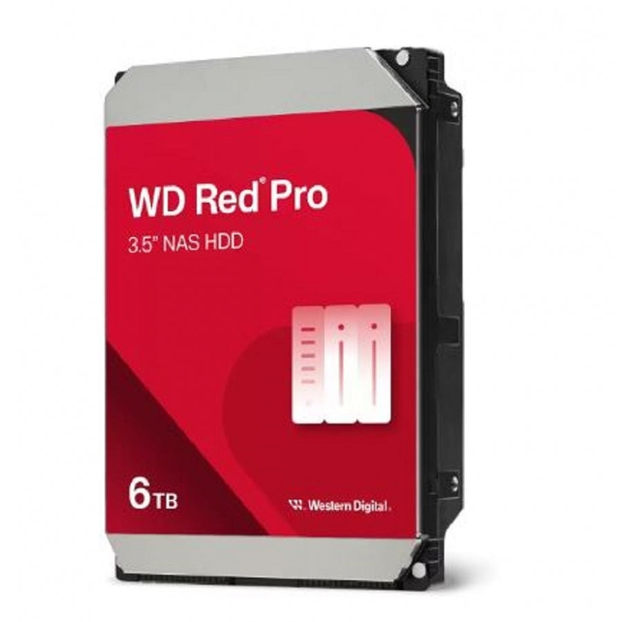 Disco Duro WD Red Pro 6TB 3.5" SATA - NAS 24x7 Profesional 256MB Imagen principal del producto