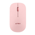 Kit Acteck Creator Virtuos Silk MK720 - Teclado y Mouse Inalámbrico Recargable Rosa