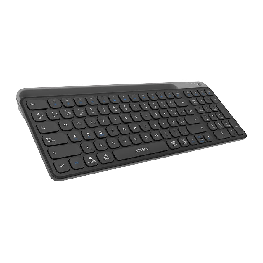 Teclado Acteck Inspire Trek TI747 Inalámbrico Multidispositivo - Bluetooth 5.1 y Dongle USB Imagen secundaria del producto