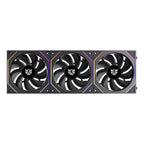 Kit 3 Ventiladores Balam Rush Eolox Link EXL95 120mm RGB - 1800 RPM, Silencioso
