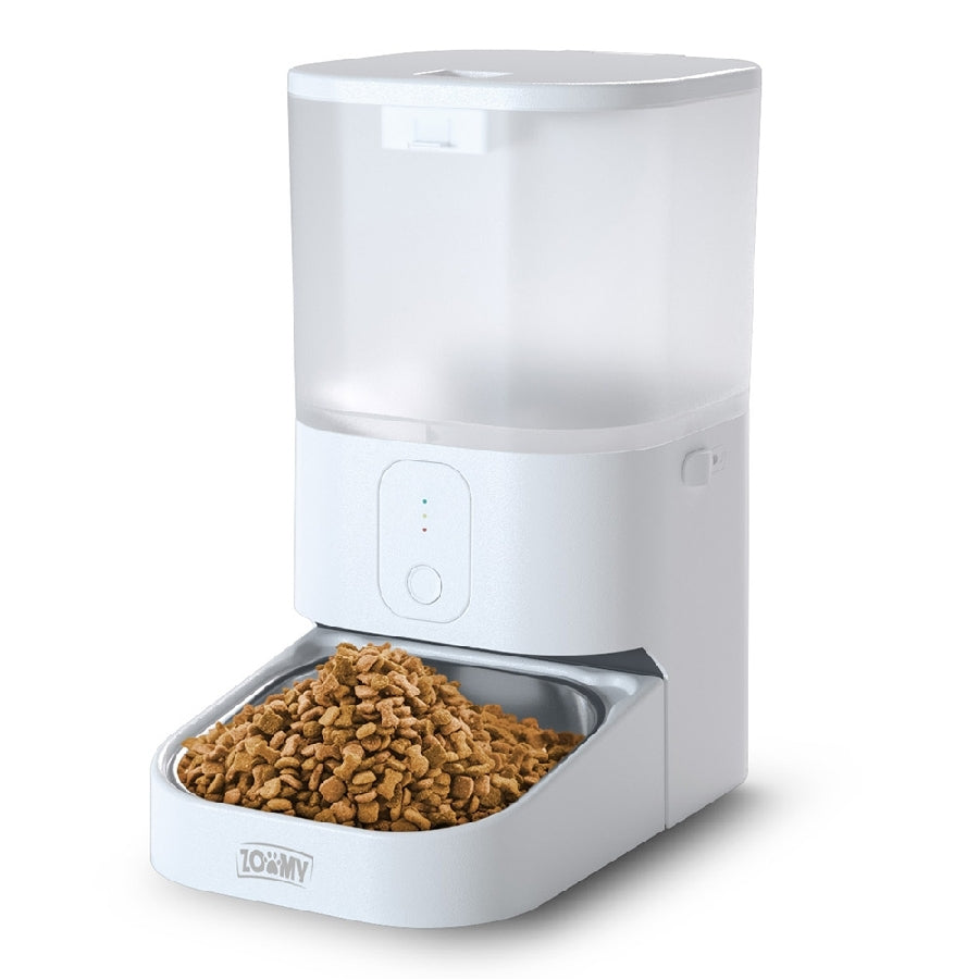 Comedero Inteligente Zoomy ZPF02 6L - Control App, Acero Inoxidable, WiFi