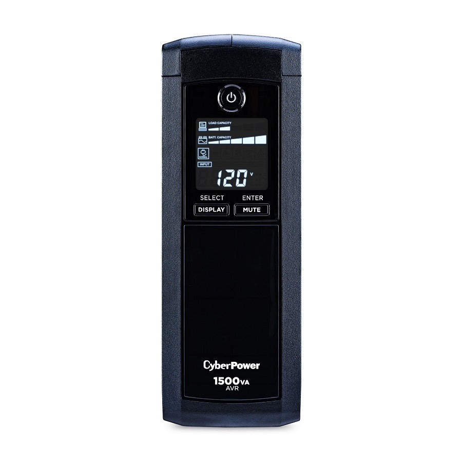 No Break CyberPower CP1500AVRLCD 1500VA 900W - 12 Salidas, Interactivo, LCD Imagen principal del producto