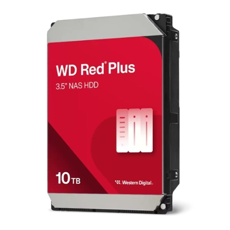 Disco Duro WD Red Plus 10TB 3.5 SATA - NAS 24/7 hasta 8 Bahías