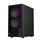 Gabinete Acteck Zyron GC606 Mini Torre - Cristal Templado, Ventiladores FRGB, Micro ATX