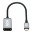 Convertidor Manhattan USB-C a HDMI 4K60Hz - Adaptador Macho a Hembra