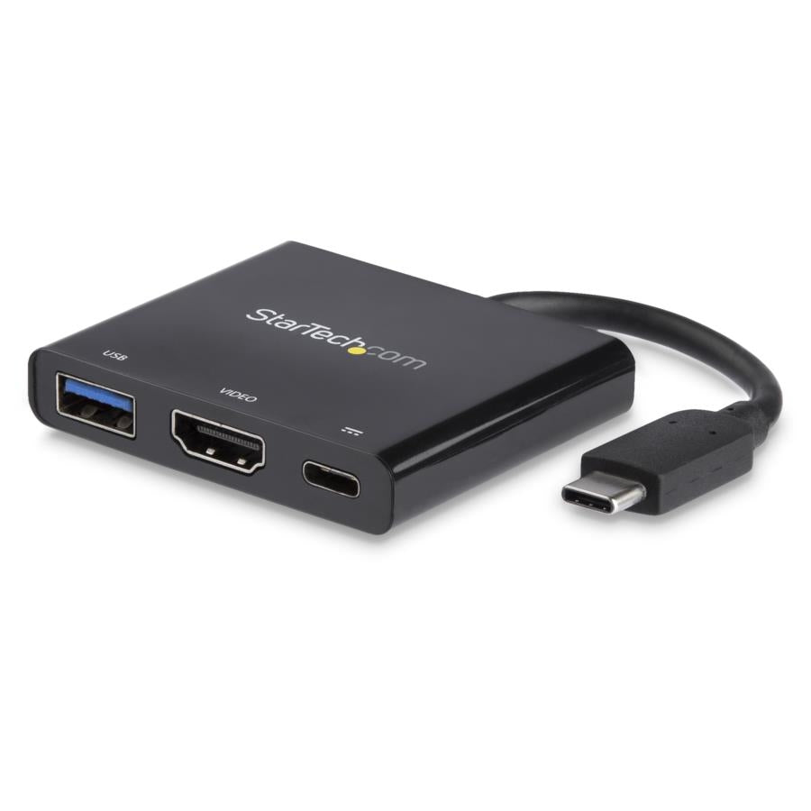 Adaptador USB-C StarTech CDP2HDUACP - 4K HDMI, USB 3.0 y Entrega de Potencia Imagen principal del producto