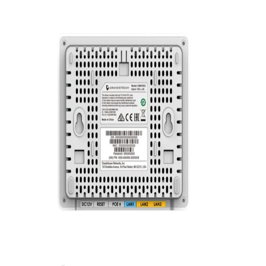 Access Point Grandstream GWN7604 Wi-Fi 6 AX3000 - MU-MIMO Doble Banda, 256 Dispositivos