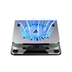 Base Enfriadora Acteck Froost EX BE650 16 Pulgadas - 4 Puertos USB y LED RGB