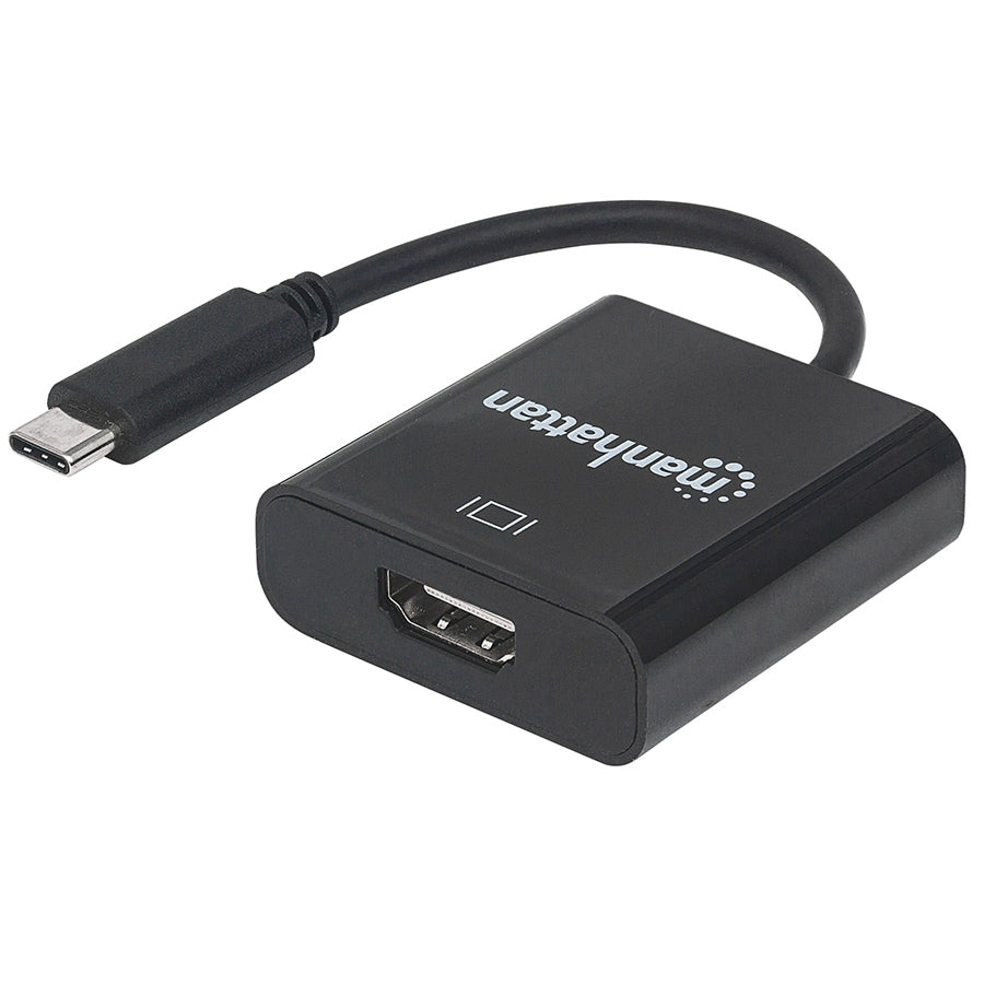 Convertidor USB-C a HDMI Manhattan 151788 - 4K 30Hz, Blindado