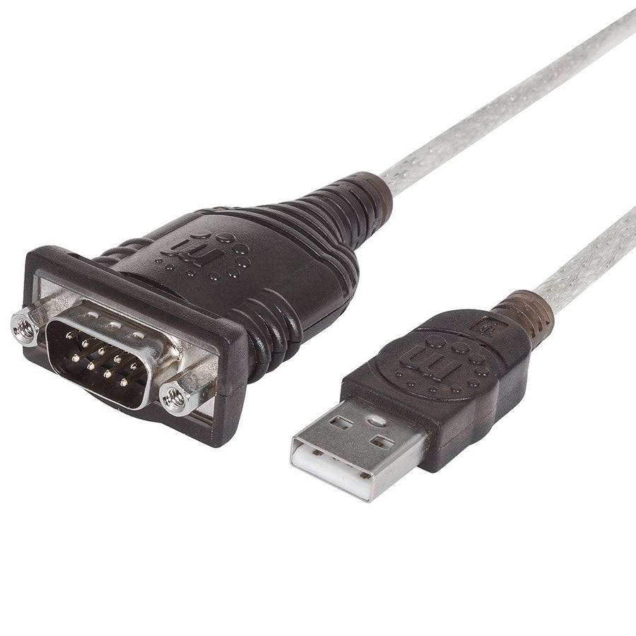Convertidor Manhattan USB a Serial DB9 1.8m - Chipset PL-2303RA Imagen secundaria del producto
