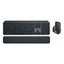 Teclado y Mouse Logitech MX Keys Combo Business Gen 2 - Inalámbrico USB Bolt Grafito