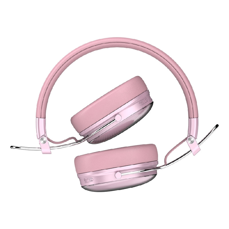 Audífonos Acteck Luxe Chic HP710 - Bluetooth 5.4, Cancelación de Ruido, 30 Horas