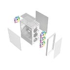 Gabinete Gamer Balam Rush Dragonfly Perform - Media Torre ATX Cristal Templado ARGB