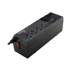 Regulador SMARTBITT SBAVR1200S 1200 VA - 4 Tomas, Protección de Picos, Negro