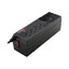 Regulador SMARTBITT SBAVR1200S 1200 VA - 4 Tomas, Protección de Picos, Negro