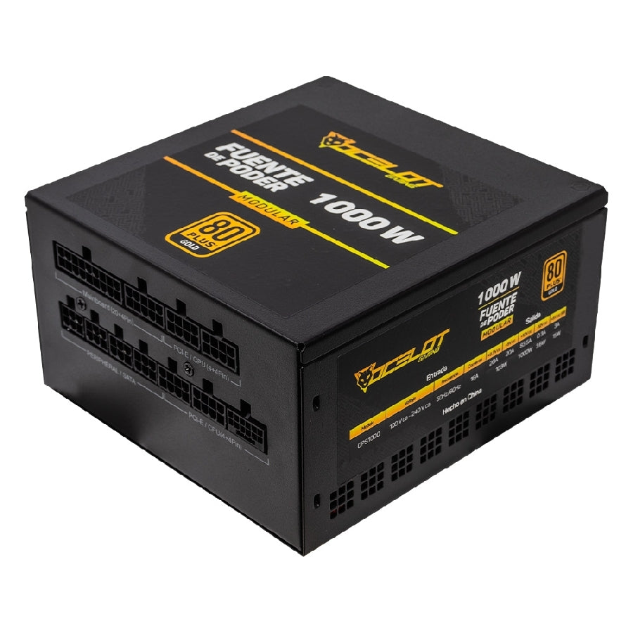 Fuente de Poder Ocelot Gaming OPS1000 1000W ATX Modular 80 Plus Gold