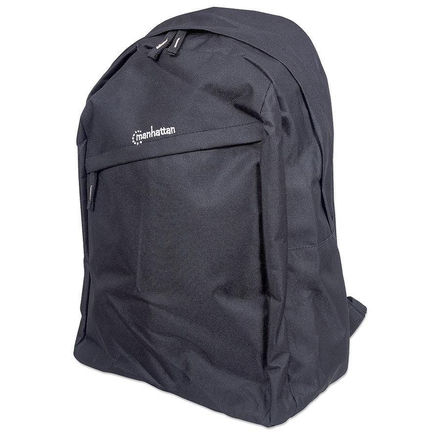 Mochila Manhattan 439831 para Laptop 15.6" - Backpack Espacioso Negra Imagen secundaria del producto