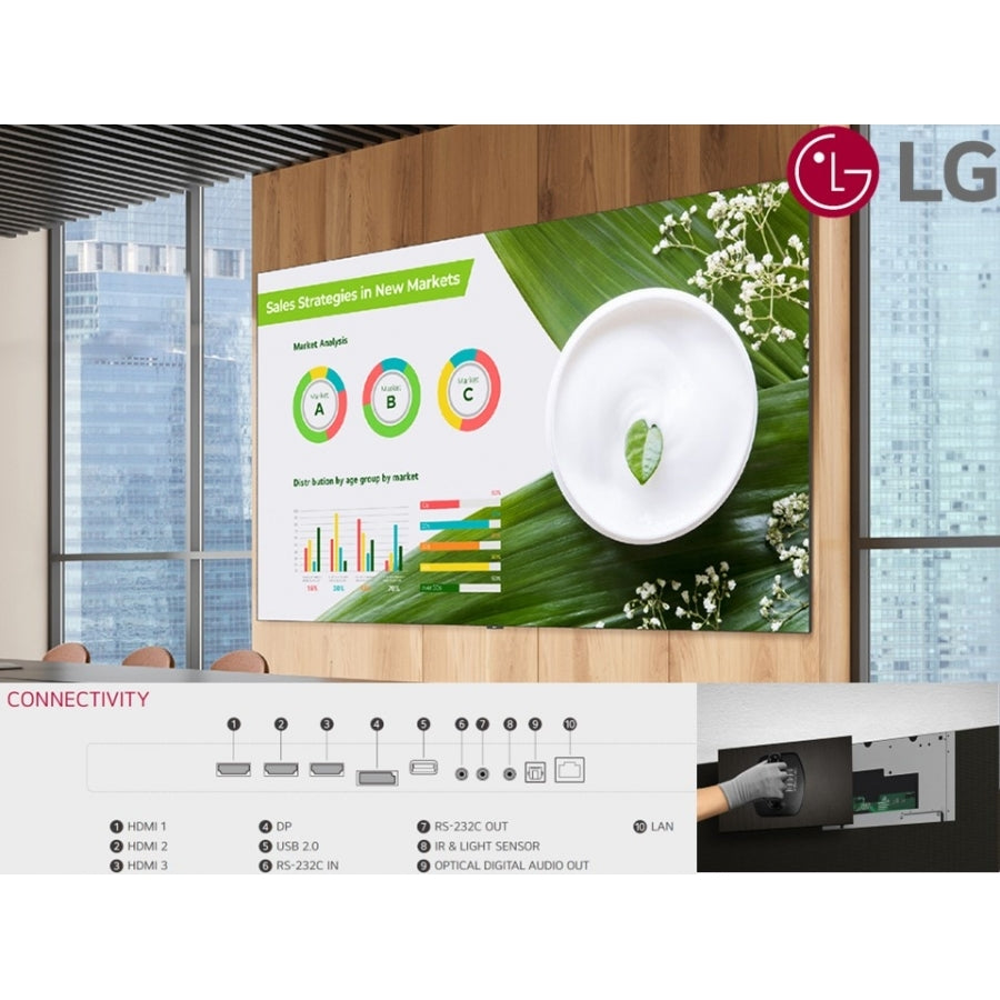 Pantalla LED LG LAPA136 1.56MM Full HD 1920x1080 - 500 nits, HDR10, HDMI