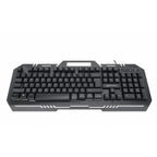 Teclado Gaming Manhattan 180610 - LED Multicolor, Soporte Celular, IPX4
