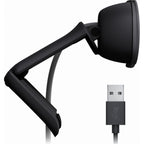 Webcam Logitech Brio 100 1080p Full HD - Micrófono USB, RightLight 2, Grafito