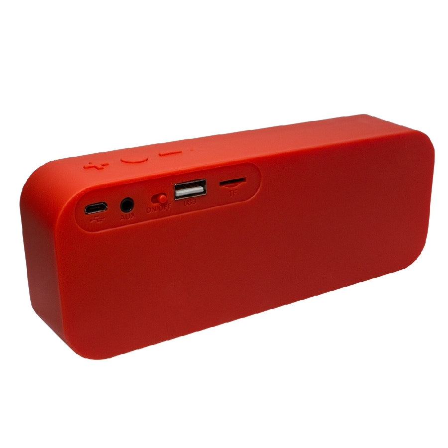 Bocina Vorago BSP-150 Bluetooth - USB, MicroSD, 3.5mm, Tela Roja Imagen secundaria del producto