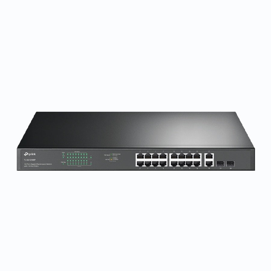 Switch TP-Link TL-SG1218MP 16 puertos POE Gigabit - Montaje en Rack
