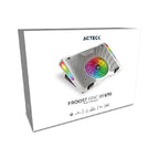Base Enfriadora Froost Epic AC-940764 - 5 Ventiladores, Altura Ajustable, 10 Modos Iluminación