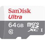 Memoria SanDisk Micro SDXC 64GB Ultra - 100MB/s Clase 10 con Adaptador