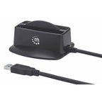 Convertidor Manhattan QuickDock HDD2 SATA-USB 3.0 - Dual 2.5" SuperSpeed