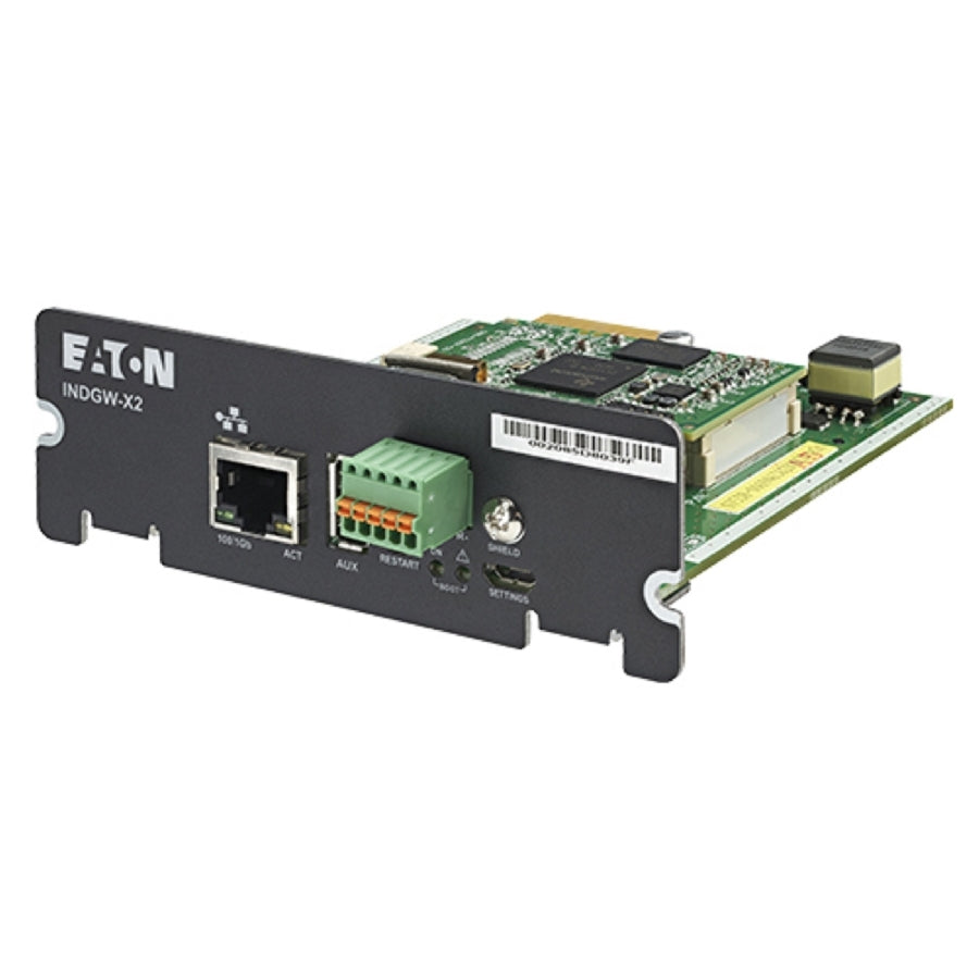 Tarjeta de Red Industrial Eaton INDGW-X2 - Gateway Card X-Slot para UPS Imagen principal del producto