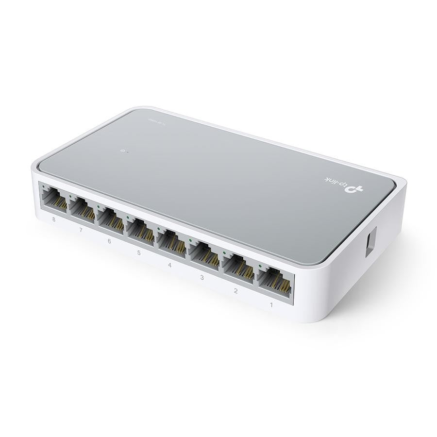 Switch TP-Link TL-SF1008D 8 Puertos 10/100 Mbps - Escritorio No Administrable