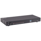 Video Splitter HDMI 4K Manhattan 8 Puertos - Negro, 4K@30Hz, Chasis Metálico