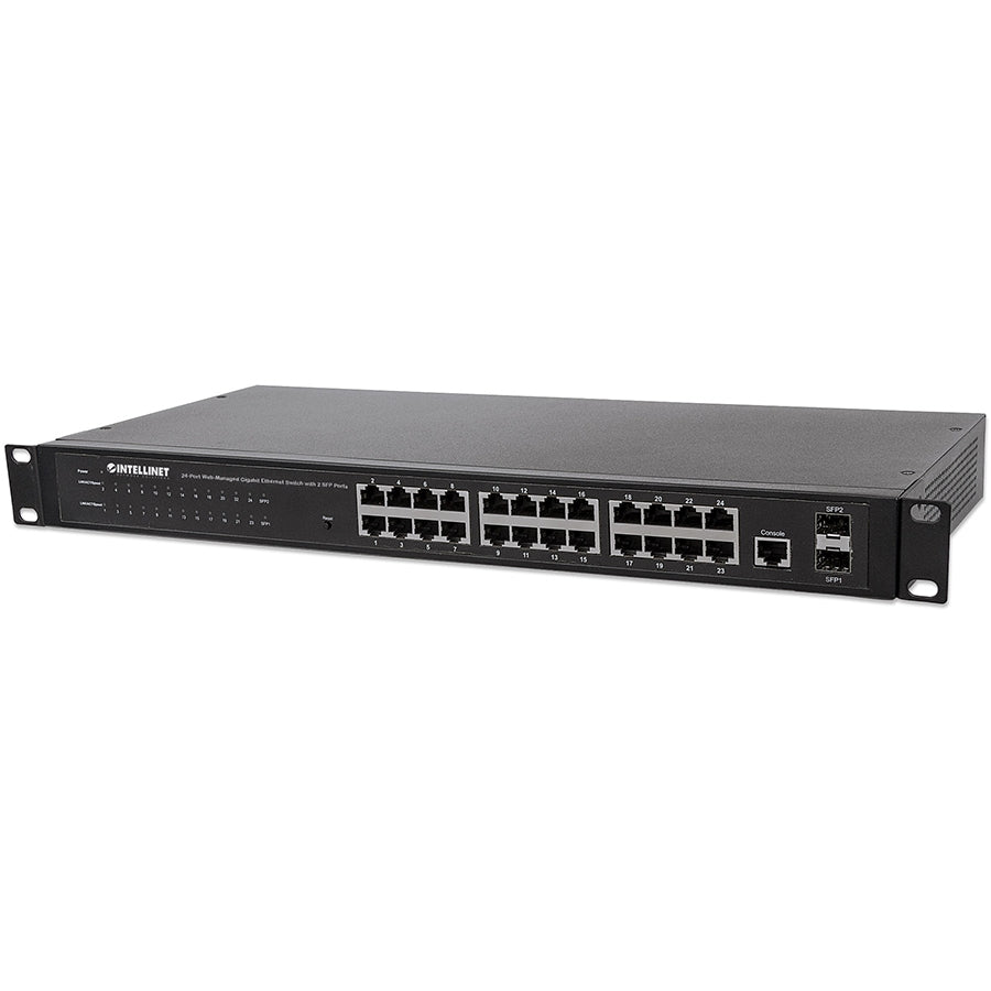 Switch Intellinet 560917 24 Puertos Gigabit + 2 SFP Administrable