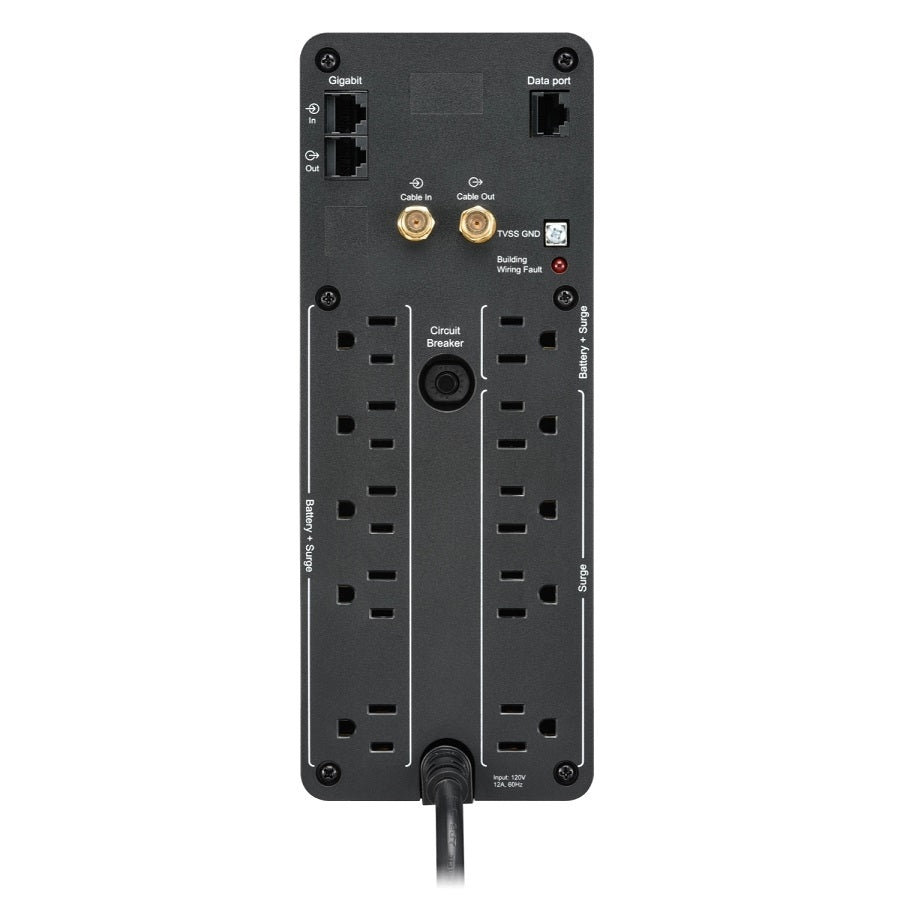 No-Break APC BR1100M2-LM 1100VA - 10 Tomas, 2 USB, AVR, Pantalla LCD Imagen principal del producto