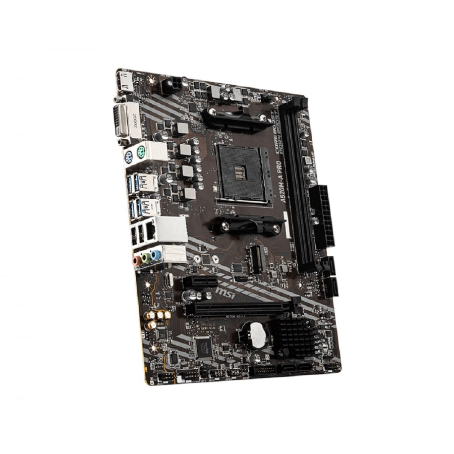 Tarjeta Madre MSI A520M-A PRO Socket AM4 - DDR4 3200MHz, Micro ATX