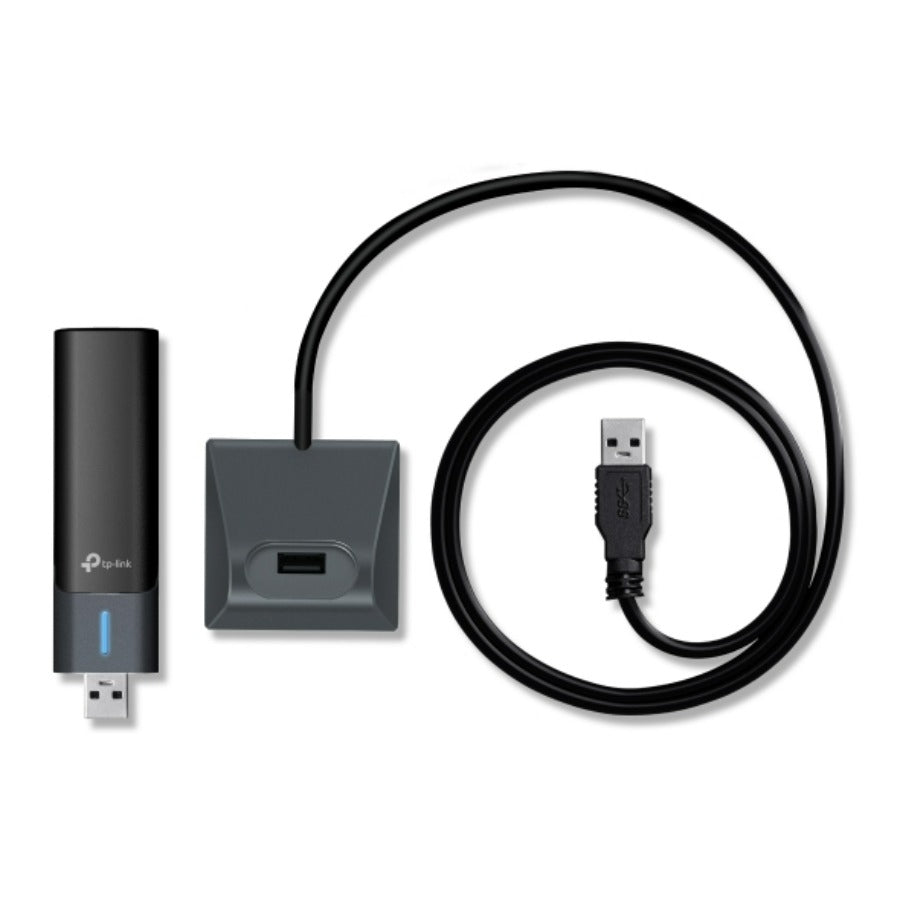 Adaptador USB TP-Link Archer TXE70UH WiFi 6E Tribanda - AXE5400, WPA3 Imagen principal del producto