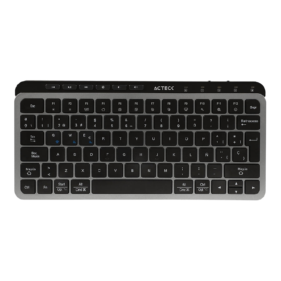 Kit Teclado y Mouse Acteck Krea MK750 - Inalámbrico Dual, Recargable, 2000 DPI Imagen principal del producto