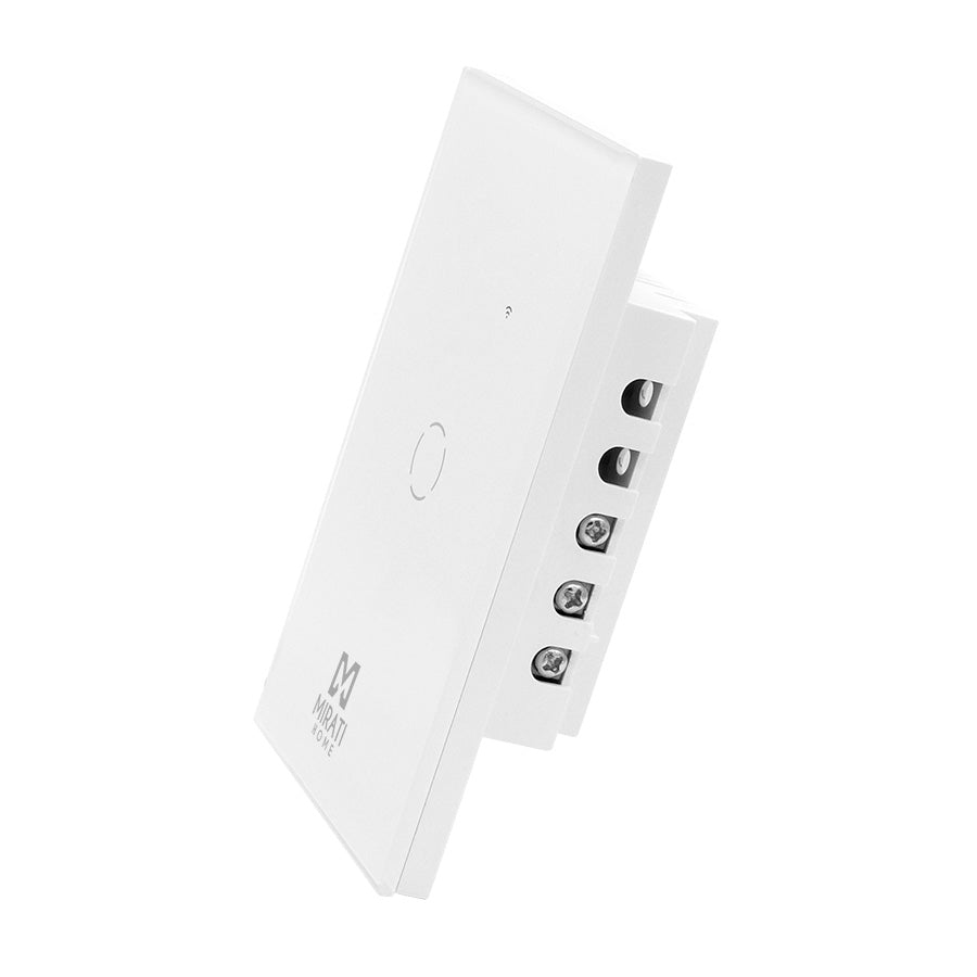 Apagador Inteligente Mirati M1SI2 Touch WiFi - Compatible Alexa y Google Home