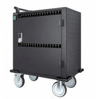 Gabinete de Carga Manhattan 716000 - 32 Puertos USB-C, 576W, con Ruedas