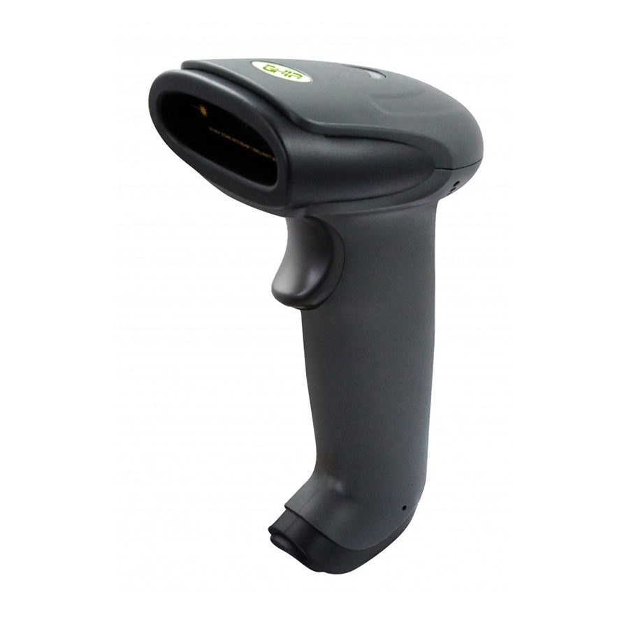 Lector de Códigos de Barras Ghia GSL1 - Láser USB, 300 Escaneos/seg