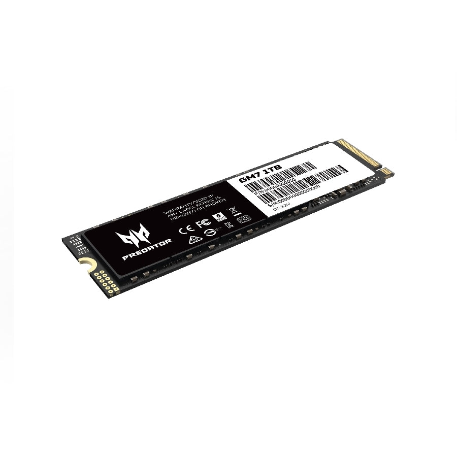 SSD Predator GM7 1TB M.2 NVMe PCIe 4.0 - Lectura 7200 MB/s