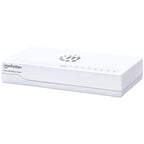 Switch Manhattan 560689 8 Puertos 10/100 Mbps - Escritorio Blanco