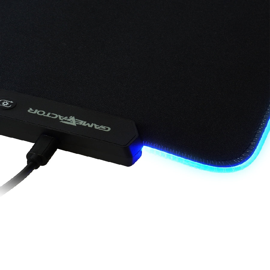Mousepad Game Factor MPG500 XL - RGB, SpeedControl, 800x300mm