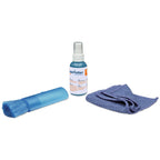 Kit de Limpieza Manhattan para LCD 60cc - Libre de Alcohol, Brocha y Paño Microfibra