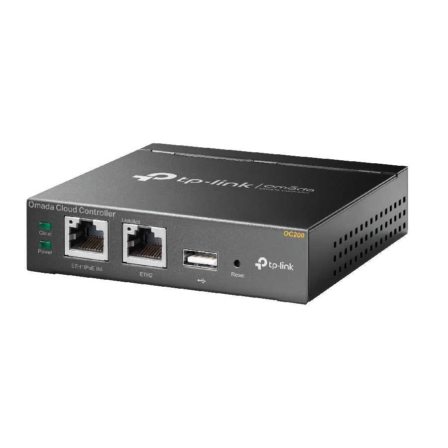 Controladora TP-Link OC200 Cloud Omada - Administra hasta 100 dispositivos y 1000 clientes