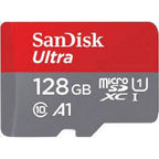 Memoria SanDisk Micro SDXC 128GB Ultra 140MB/s Clase 10 con Adaptador