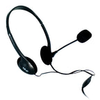 Diadema Alambrica Ghia GAC-215 - Micrófono, Control de Volumen, 3.5MM